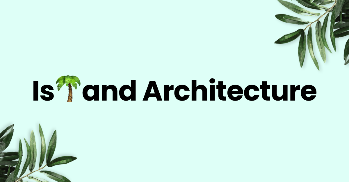 Island Architecture W Astro Frontlive Pl