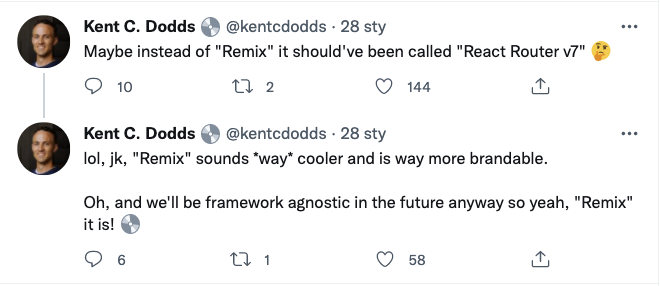 Tweet Kenta opisujący plany na przyszłość w Remixie